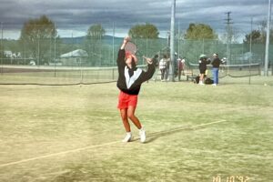 100 years of life post transplant -- Kerrin Litchfield competing in tennis at the World Transplant Games
