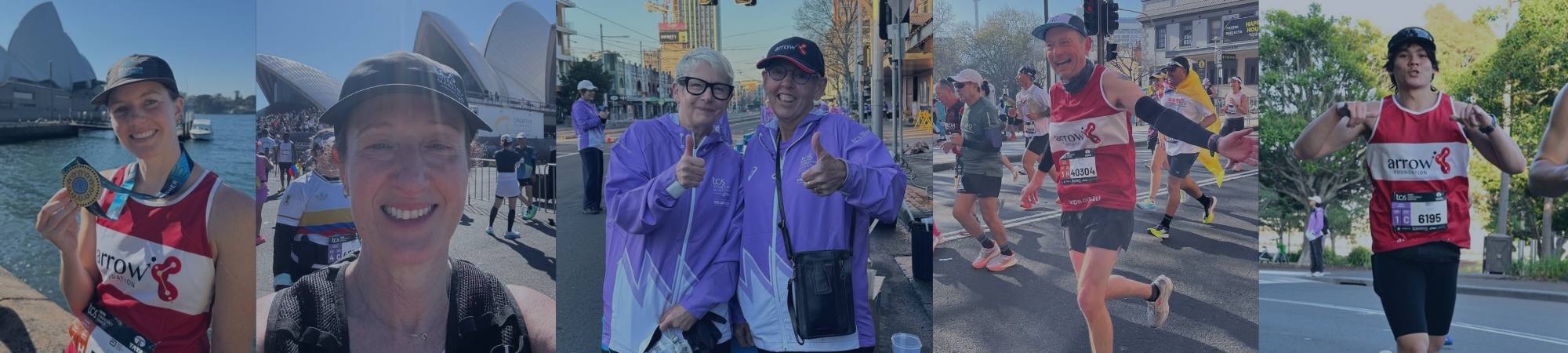 Team Arrow 2026 Sydney Marathon Runners